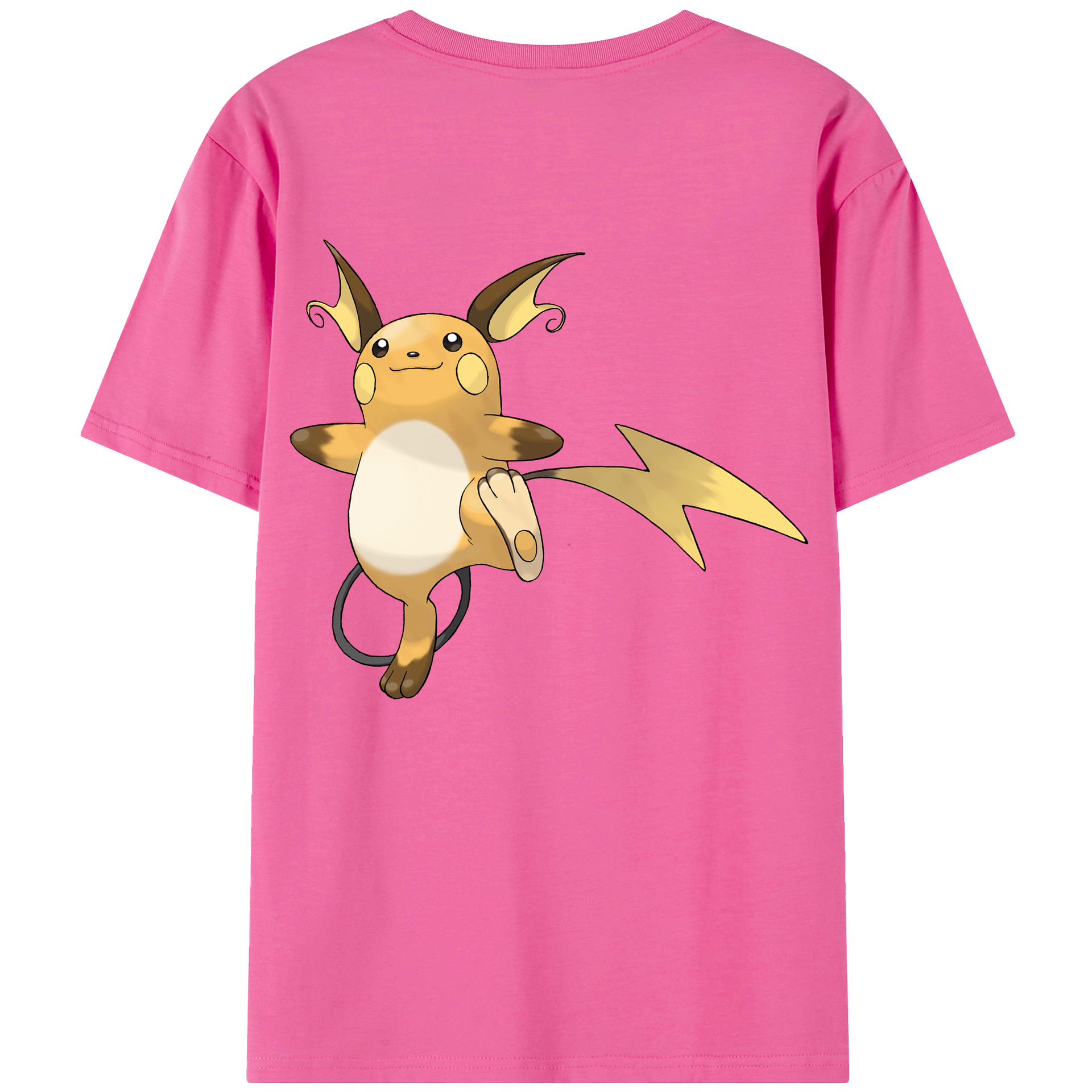 （画像用） ポケットモンスター Pokémon レディース半袖Tシャツ(バックプリント)